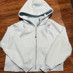 Lululemon Scuba Oversized Full Zip Powder Blue M/L